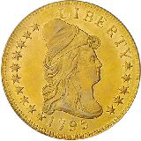 1795 Gold Ten Dollar Turban Head Eagle