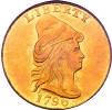 1796 Turban Head Quarter Eagle - No Stars Obverse