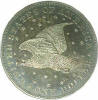 1836 Gobrecht Silver Dollar Reverse